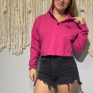 Vans crop top sweatshirt